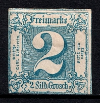 1864 2sgr Thurn und Taxis, German States, Germany (Mi. 30, CV $60)