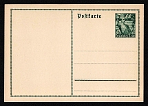 1941 6+4pf, Propaganda Postcard, Third Reich Nazi Germany