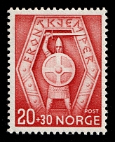 1943 Norwegian Scandinavian Legion, Germany (Mi. 291, Full Set)