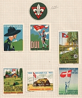 Denmark, Stock of Cinderellas, Non-Postal Stamps, Labels, Advertising, Charity, Propaganda (#17D)