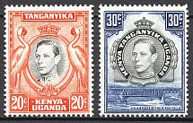 1938-54 Kenya, Uganda and Tanganyika British Empire Perf. 14 CV 250 GBP