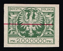 1924 2,000,000 mk Second Polish Republic (Proof of Fi. 181)