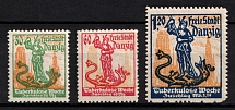 1921 Danzig Gdansk, Germany (Mi. 90 - 92, Full Set, CV $30, MNH)