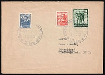 1938 (10 Apr) Third Reich, Germany, Plebiscite Postmark and Commemorative Stamp, Cover from Vienna to Dusseldorf