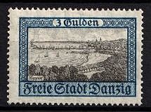 1924 3g Danzig Gdansk, Germany (Mi. 209, CV $40, MNH)