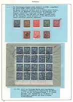 1935 Czechoslovakia, Carpahto-Ukraine territory Postal History, Cover and Stamps