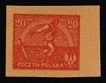 1921-22 20mk Poland, Second Polish Republic (Essay)