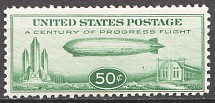 1933 USA Airmail Airship CV $180 (Full Set)