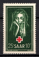 1951 Saar, Germany (Mi. 304, Full Set, CV $30)