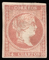 1856 4c Spain (Mi 40)