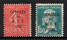 1930 France (Mi. 249 - 250, Full Set, CV $40, MNH)