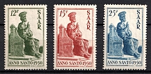 1950 Saar, Germany (Mi. 293 - 295, Full Set, CV $30, MNH)