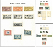 1918-41 United States, Airmail, Stock of Stamps