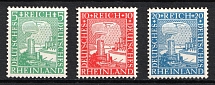 1925 Weimar Republic, Germany (Mi. 372 - 374, Full Set, CV $60, MNH)
