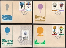 1981 (25 Mar) Warsaw, Balloon Sport, Republic of Poland, Non-Postal, Cinderella, Stock of Balloon Covers