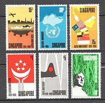 1969 Singapore CV $170 (Full Set, MNH)