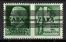 1943 25c Zadar, German Occupation, Germany (Mi. 35 II, Signed, CV $70, MNH)