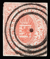 1859 40c Luxembourg (Mi 11, Canceled, CV $340)
