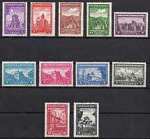 1942-43 Serbia, German Occupation, Germany (Mi. 71 - 81, Full Set, CV $30, MNH)