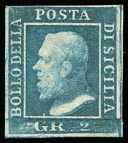 1859 2g Sicily, Italy (Sc 13g, CV $200)