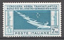 1930 Italy Airmail CV $850 (Full Set, MNH)