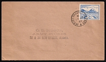 1943 (29 Jun) Jersey, German Occupation, Germany, Cover, First Day Cover (Mi. 7 y, CV $40)