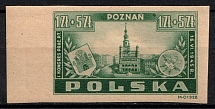 1945 Republic of Poland (Fi. 371 nz, Mi. 403 U, Full Set, Imperforate, Margin, CV $110, MNH)