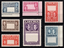 1952 Liberia (Mi. 433 - 439, MISSED Center, MNH)