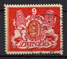 1921 Danzig Gdansk, Germany (Mi. 99, Full Set, Canceled, CV $230)