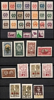 1920-21 Middle Lithuania, Stock of attractive stamps