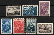 1942 The Great Fatherland's War, Soviet Union, USSR, Russia (Full Set, Signed, MNH)