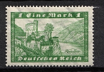 1924 1m Weimar Republic, Germany (Mi. 364 Y, CV $170, MNH)