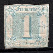 1860 1sgr Thurn und Taxis, German States, Germany (Mi. 15, CV $330)