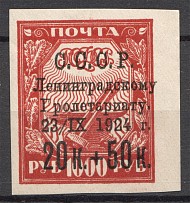 1923 USSR Leningrad Flood Charity Semi-postal Issue (`Г` instead `П`)