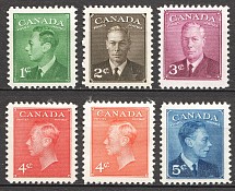 1949-51 Canada British Empire Perf. 12 MH
