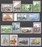 1947 USSR 800th Anniversary of the Founding of Moscow (Full Set, MNH/MH)