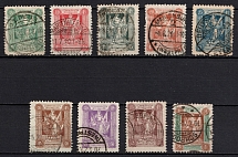 1920 Joining of Marienwerder, Germany (Mi. 1 - 5, 7 - 8, 10 - 11, Canceled, CV $30)