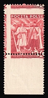 1938 30gr Second Polish Republic (Fi. 315, Mi. 336, SHIFTED Perforation, Margin)