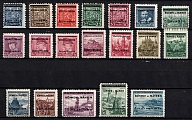 1939 Bohemia and Moravia, Germany (Mi. 1 - 19, Full Set, Signed, CV $160, MNH)