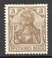 1902 Germany `DFUTSCHES REICH` (Overprint Error)