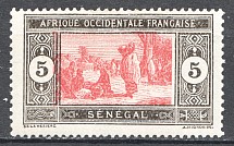 1922-26 French Senegal Displaced Center