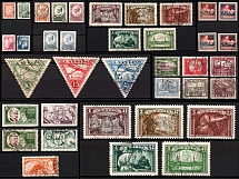 1920-36 Latvia (Full Sets, Canceled, CV $150)