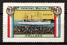 Battleship, International Marine Holland, Netherlands, 'Holland', Military Propaganda