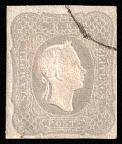 1861 1K Austria (Mi 23, Canceled, CV $220)