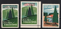 1956 Switzerland, Scouts, Group of Stamps