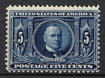 1904 5c McKinley, Louisiana Purchase Issue, United States, USA (Scott 326, CV $70)