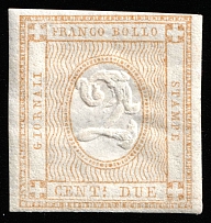 1862 2c Kingdom of Italy (Mi 13b, CV $60)