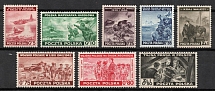 1943 Polish Government in Exile (Mi. 368 - 375, Full Set, CV $30, MNH)