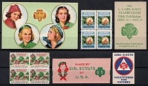 United States, Scouts, Group of Stamps