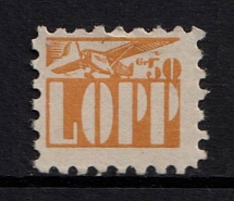 50gr Air Defense League of the Country (L.O.P.P.), Poland, Non-Postal, Cinderella
